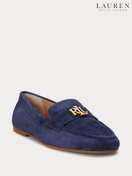 Lauren Ralph Lauren Averi Suede Leather Loafers (AT7148) | €184