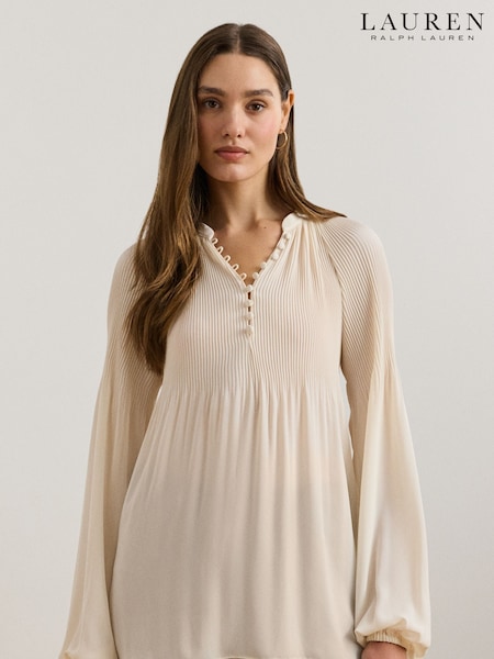 Lauren Ralph Lauren Versilla Pleated Georgette Blouse (AT7176) | 10,154 UAH