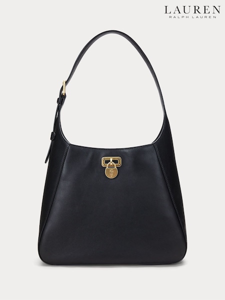 Lauren Ralph Lauren Tanner Lock Structured Leather Bag (AT7208) | €489