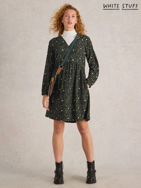 White Stuff Green Penelope Dress (AT7268) | AED160