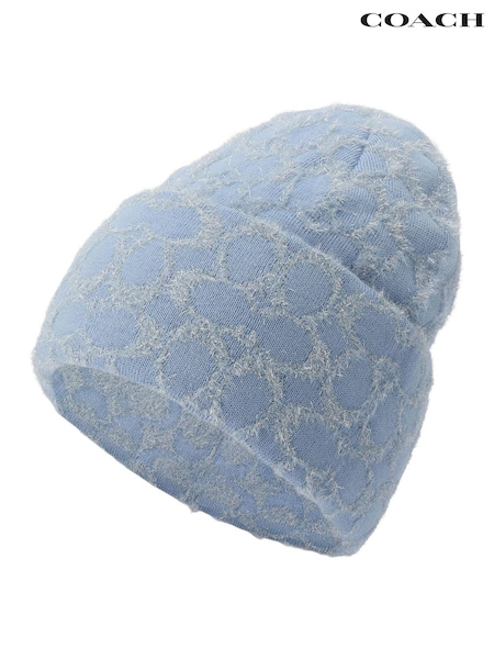 COACH Blue Signature C Metallic Beanie (AT7300) | €106