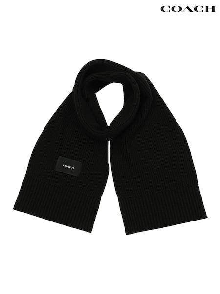 Coach Woven Patch Knit Scarf (AT7324) | 106 €