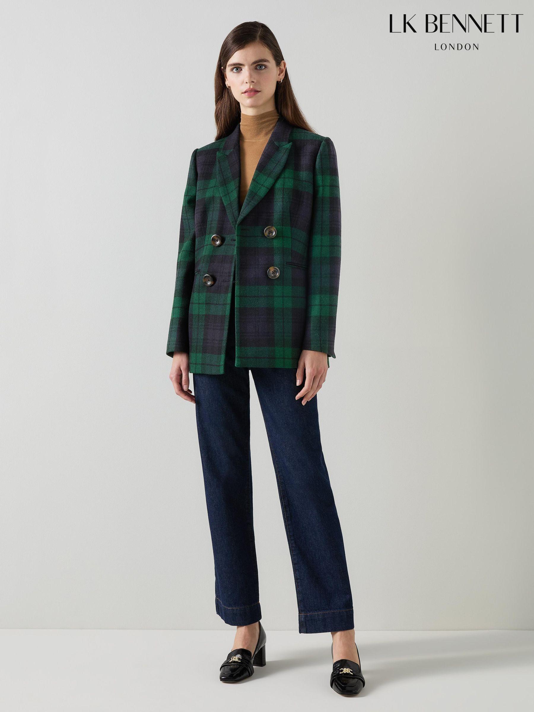 Next tartan blazer best sale