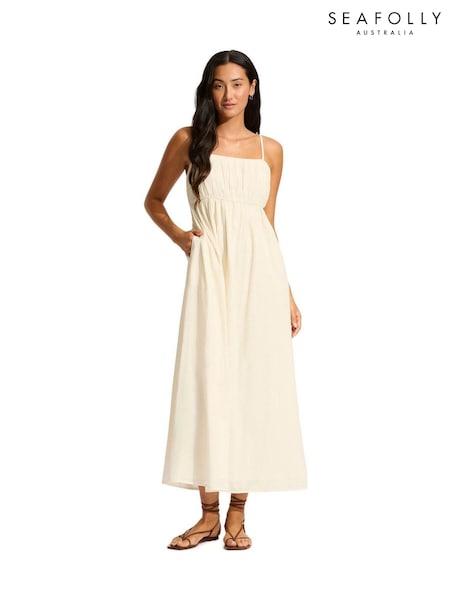 Seafolly Piped Maxi Dress (AT7383) | kr1 499