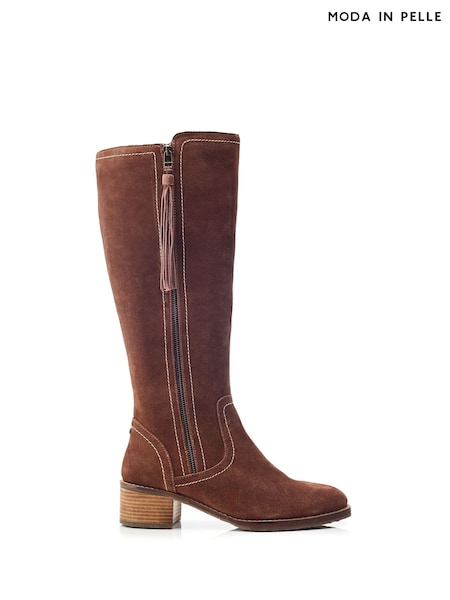 Moda in Pelle Rodell Chunky Side Zip Long Boots (AT7395) | €228