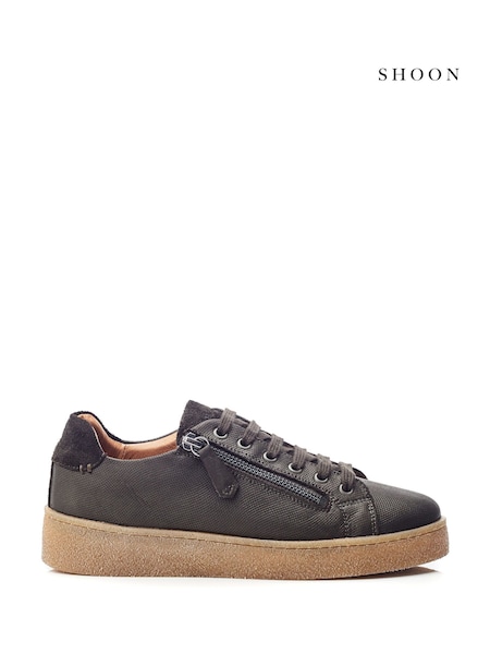 Moda in Pelle Elston Gum Sole Side Zip Trainers (AT7404) | €158