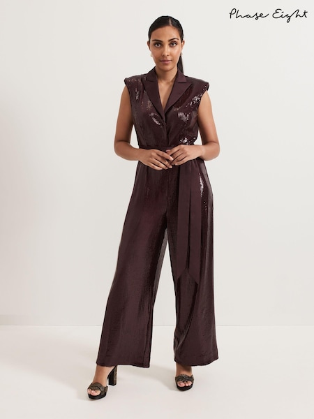Phase Eight Red Petite Ivey Jumpsuit (AT7548) | €121