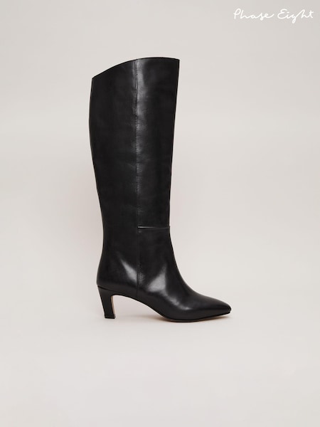 Phase Eight Leather Knee High Boots (AT7557) | ‏900‏₪