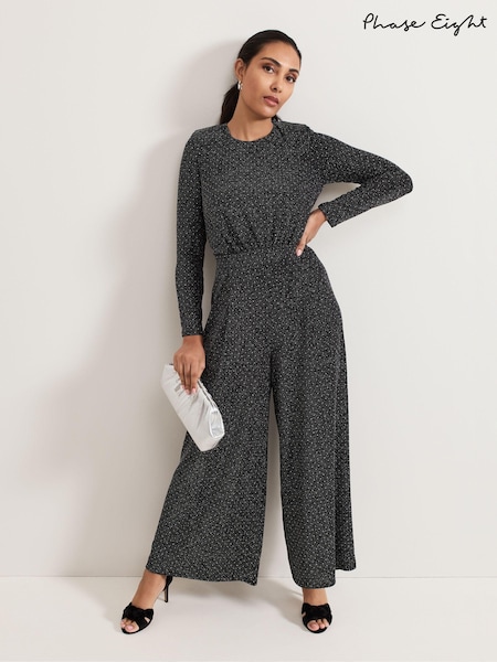 Phase Eight Black Petite Sasha Jumpsuit (AT7565) | 294 QAR