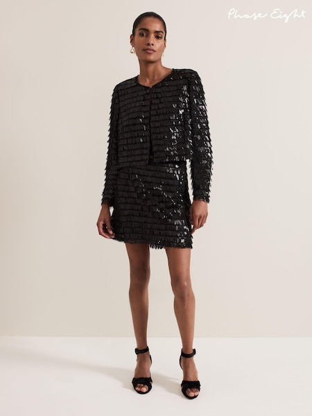 Phase Eight Black Dolly Mini Skirt (AT7566) | €113