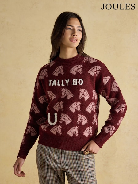 Joules Intarsia Knitted Jumper (AT7847) | R$ 585
