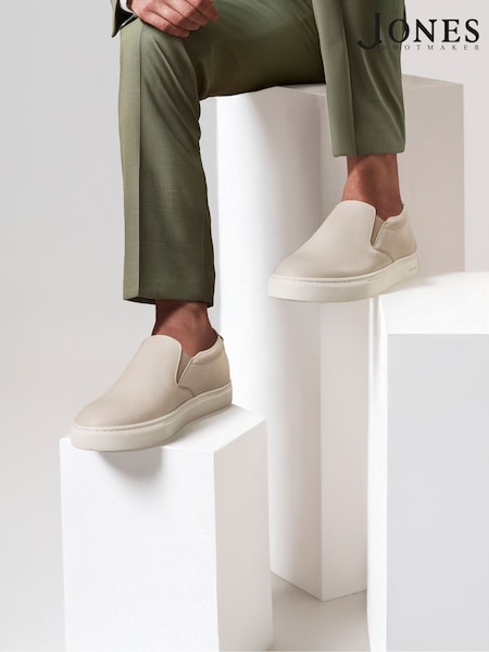 Off White - Jones Bootmaker Ryden Leather Slip-On Trainers (AT7942) | € 130