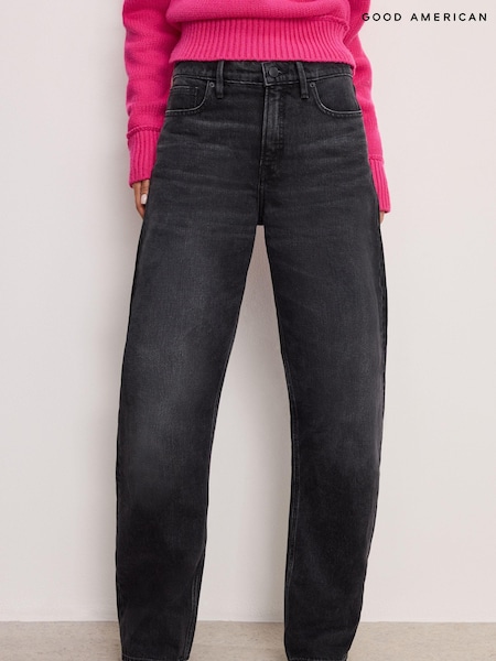 Good American Barrel 100% Cotton Jeans (AT8012) | 1,177 LEI