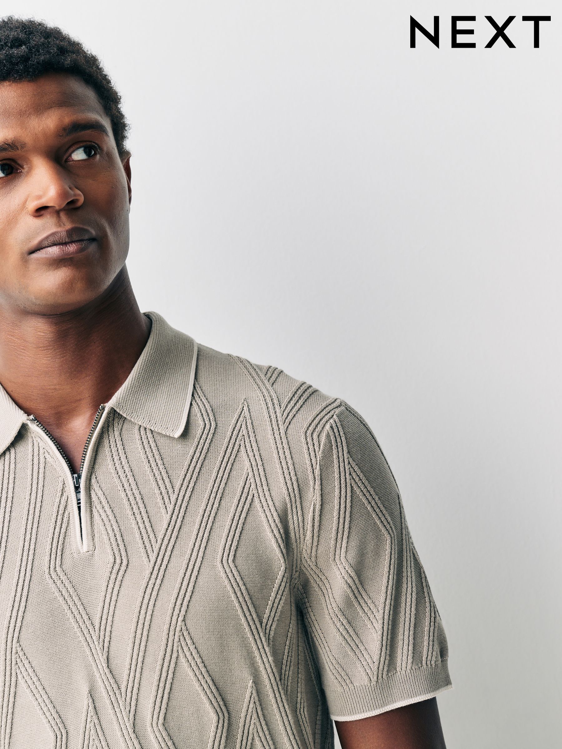 Knitted Polo Shirts for Men | Knitted Polos | Next USA