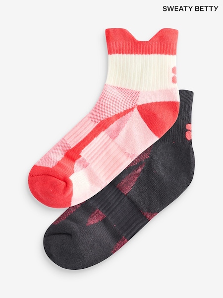 Sweaty Betty White Blister Resist Power Training Socks 2 Pack (AT8198) | ₪151