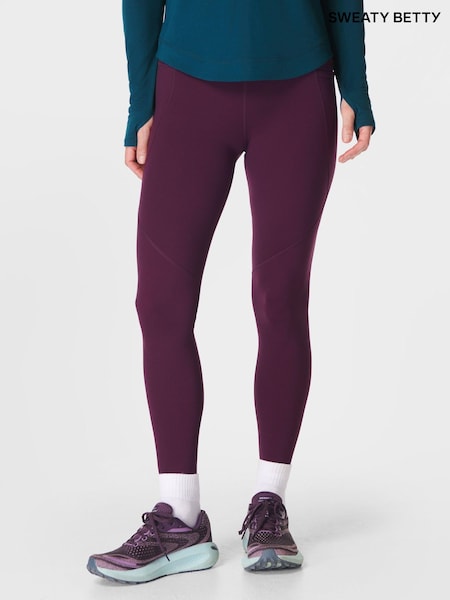 Sweaty Betty Light Purple Power Workout Leggings (AT8200) | €117