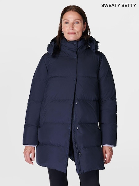 Sininen - Sweaty Betty Nimbus Puffer Jacket (AT8204) | €528