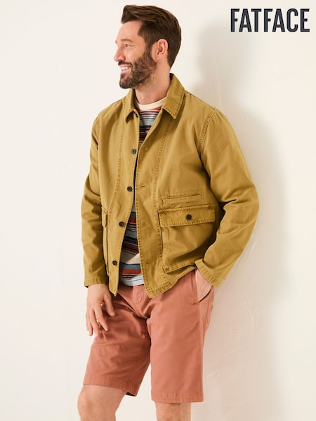 FatFace Stone Garment Dye Worker 100% Cotton Jacket (AT8410) | €99