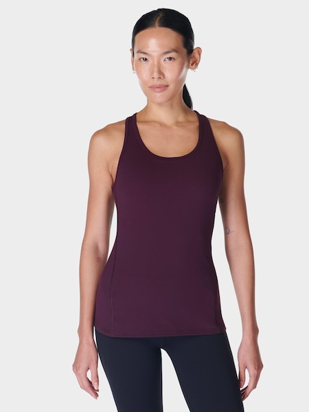 Violet - Sweaty Betty Power Susținere medie Gym Tank (AT8441) | 250 LEI