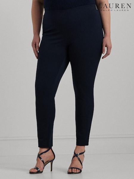 Lauren Ralph Lauren Blue Curve Keslina Skinny Fit Twill Stretch Trousers (AT8467) | € 116