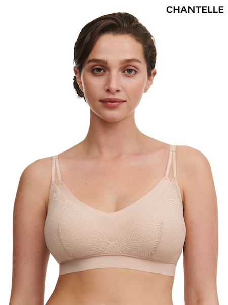 Chantelle Soft Stretch Lace Padded Bralette (AT8728) | AED309