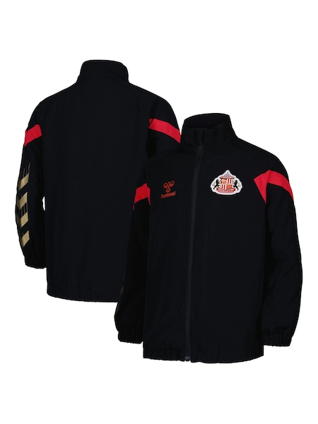 Hummel Black Kids Sunderland Travel Woven Jacket (AT8923) | ₪327