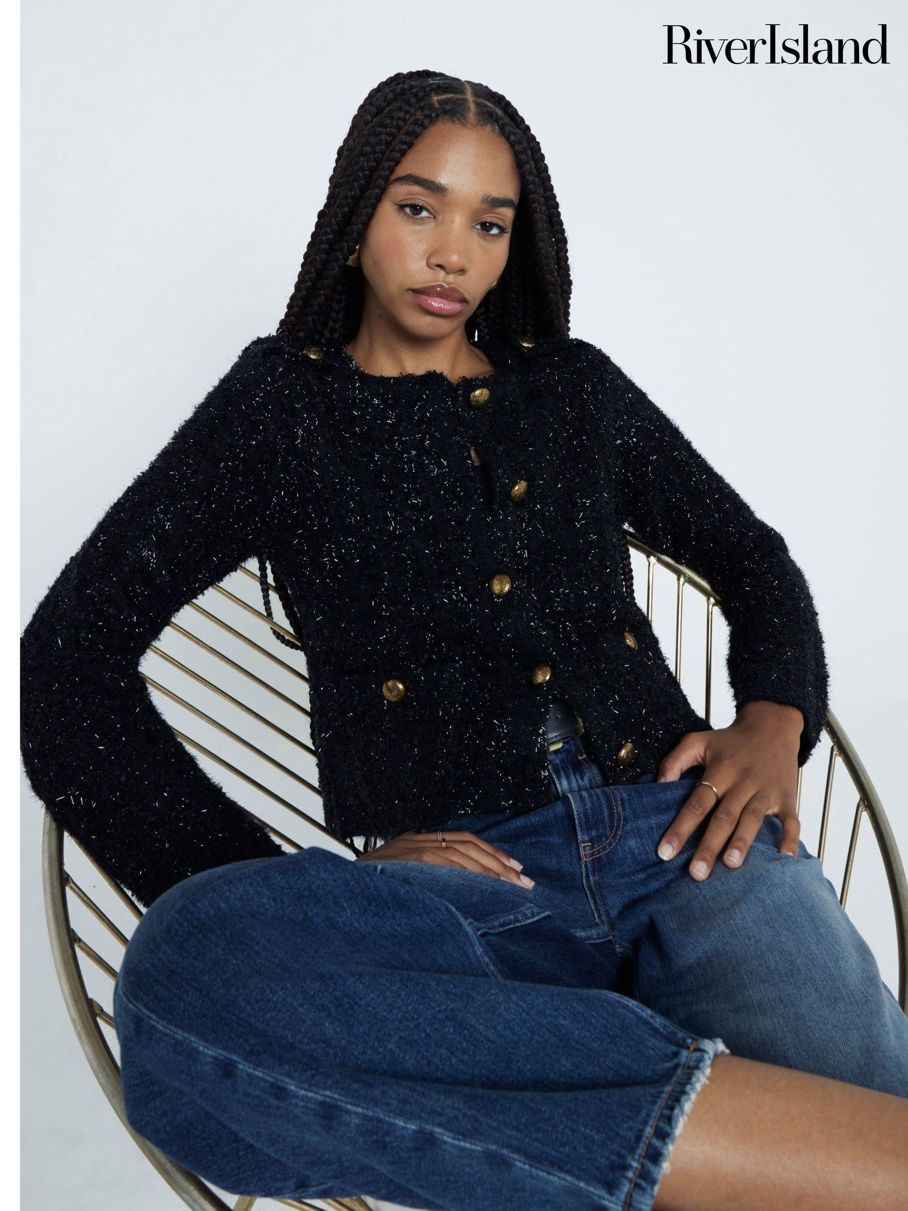 Sparkly cardigans river island outlet