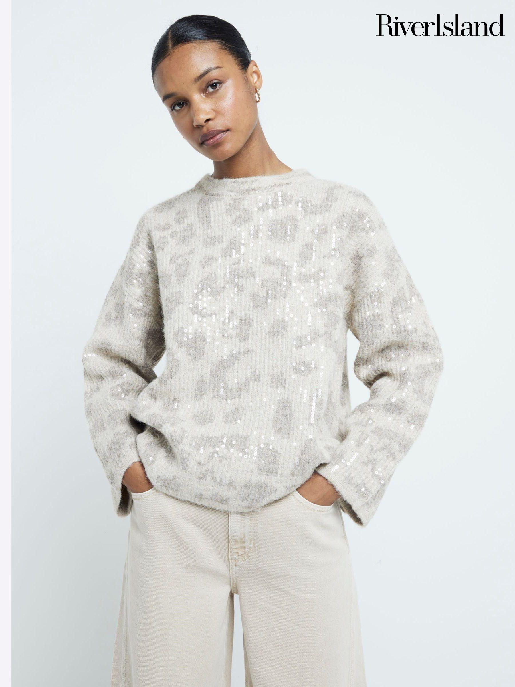 River island crew neck jumper top