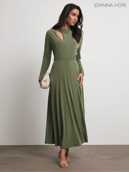 Joanna Hope Green Cut Jersey Dress (AT9039) | €49