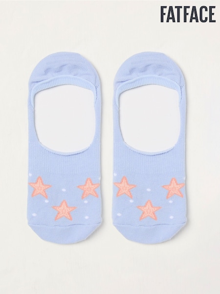 FatFace Blue Starfish Footsie Socks (AT9313) | R$ 50