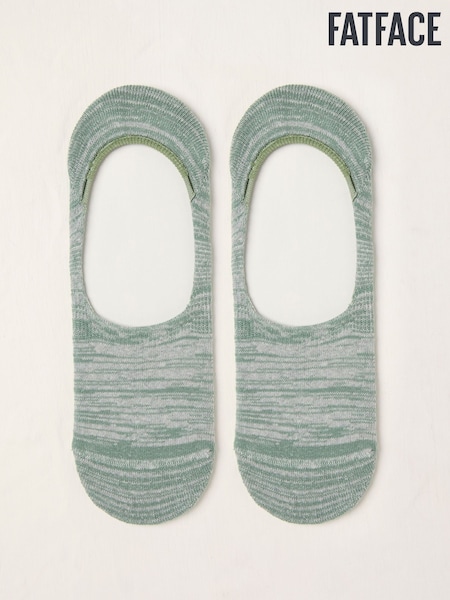 FatFace Green Footsie Socks (AT9399) | €7