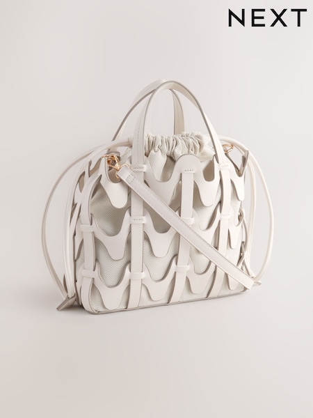 Ben - Structured Weave Cross-body Bag (AT9509) | kr550