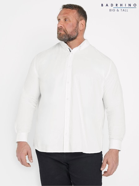BadRhino Big & Tall Long Sleeve Poplin 100% Cotton Shirts 2 Pack (AT9628) | 69 €