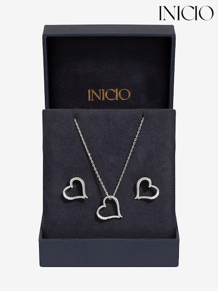 Inicio Tone Heart Pendant Set (AT9835) | kr630