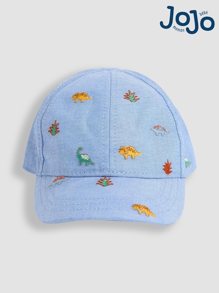 JoJo Maman Bébé Denim Embroidered Cap (AT9848) | €24