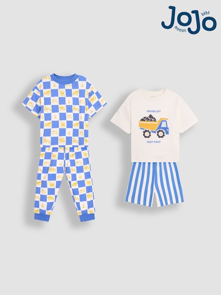 JoJo Maman Bébé Print Jersey Pyjamas 2 Pack (AT9850) | 47 €