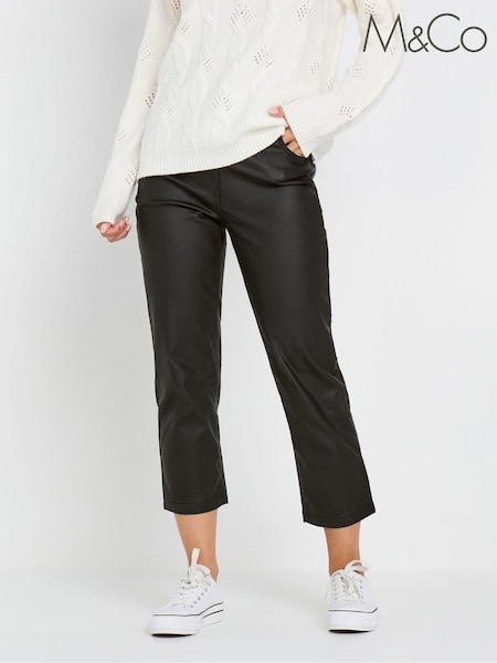M&Co Petite Coated Straight Leg Jeans (AT9895) | 51 €