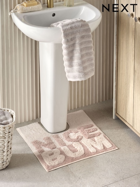 Slogan Nice Bum 100% Cotton Mat (AT9982) | R$ 135