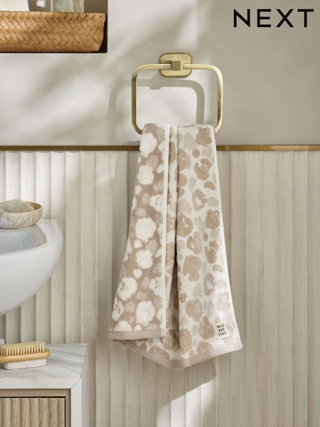 Natural Animal Pattern 100% Cotton Towel (AU0004) | €13 - €26