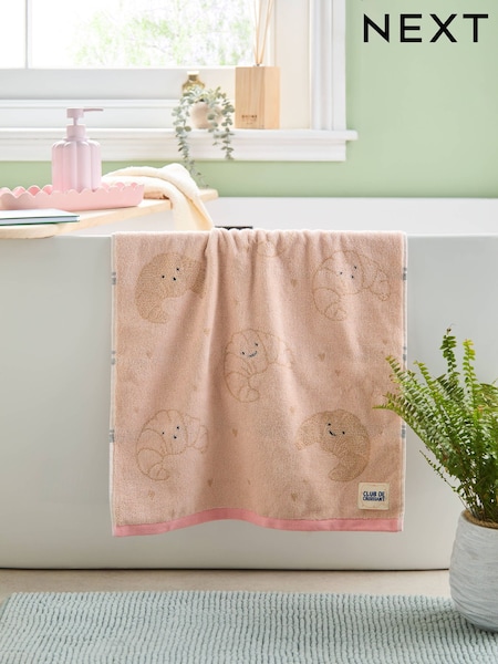 Natural Croissant 100% Cotton Towels (AU0013) | €11