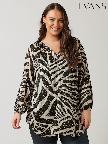Evans Black Tunic Top (AU0047) | 66 €