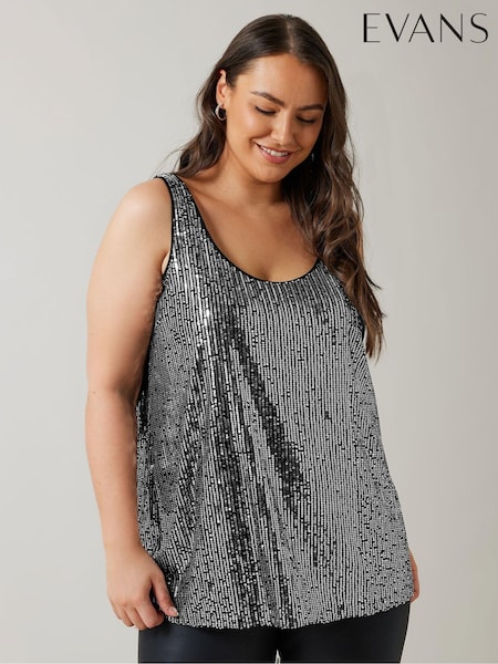 Evans Sequin Vest (AU0122) | €28