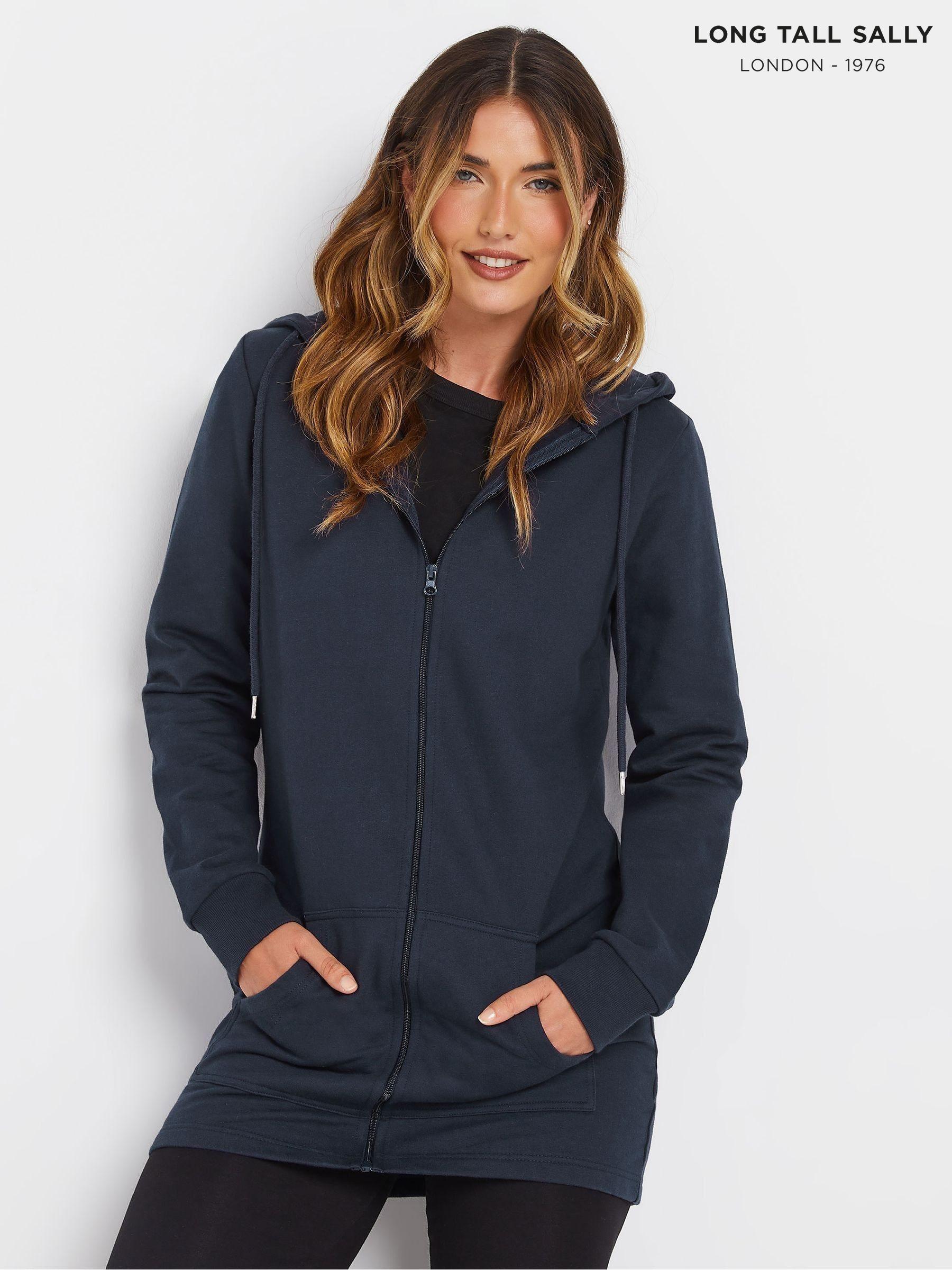 Hoodies Long Tall Sally Blue Hooded Casual Sweatshirtsandhoodies Next Ukraine