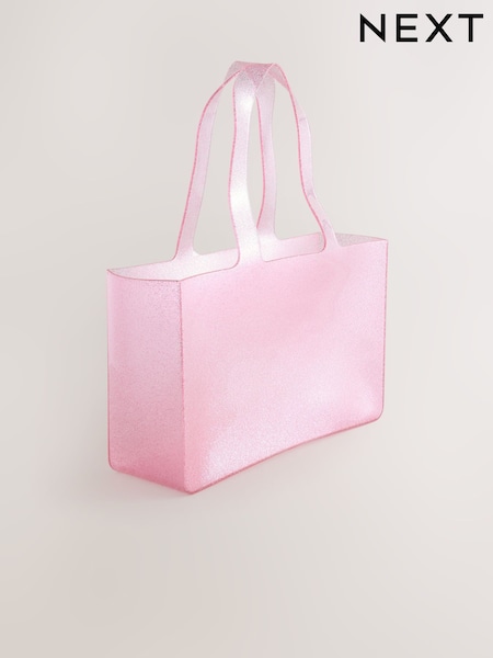 Rosa - Jelly Glitter Hand Held Bag (AU0335) | 37 €