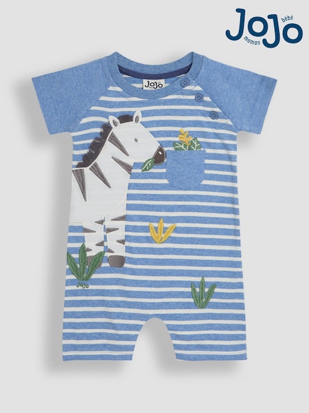 JoJo Maman Bébé Appliqué Romper (AU0433) | 795 Kč - 835 Kč