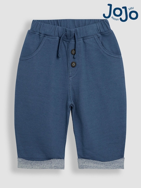 Blau - JoJo Maman Bébé Relaxed Roll Up Trousers (AU0459) | 27 € - 34 €
