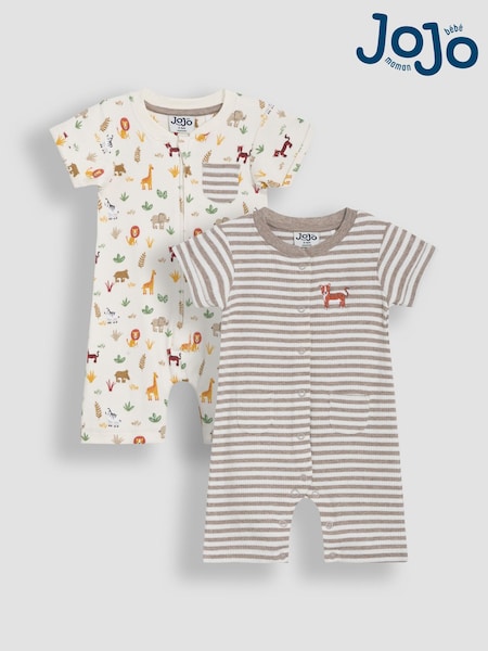 JoJo Maman Bébé 2-Pack Romper (AU0474) | 48 € - 51 €