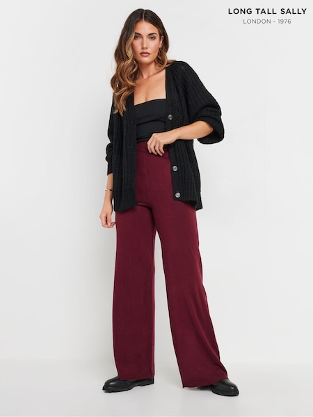 Roșu - Long Tall Sally Evazat Cashmillon Pantaloni (AU0680) | 187 LEI