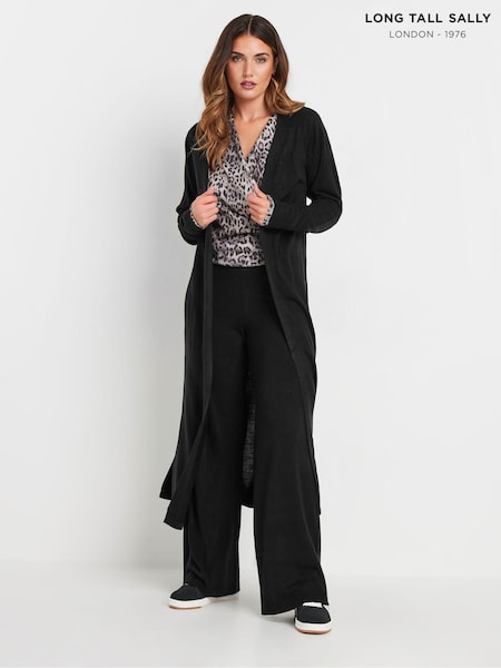Negru - Long Tall Sally Evazat Cashmillon Pantaloni (AU0681) | 187 LEI