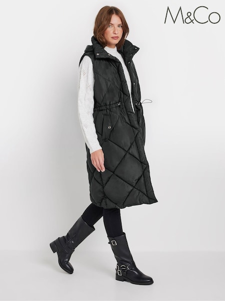 Черный - M&Co Hooded Gilet (AU0801) | €85